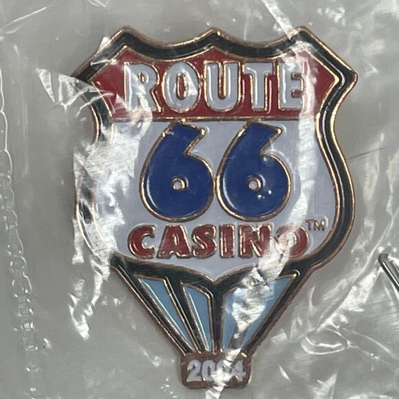 Route 66 Casino 2004 Enamel Pin Albuquerque New Mexico - Picture 1 of 6